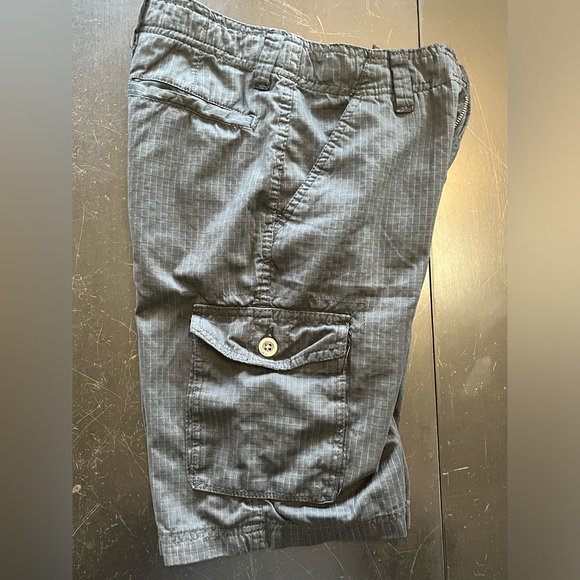 Tony Hawk Black Pin Striped Cargo Shorts Boys Size 12 - Picture 5 of 10